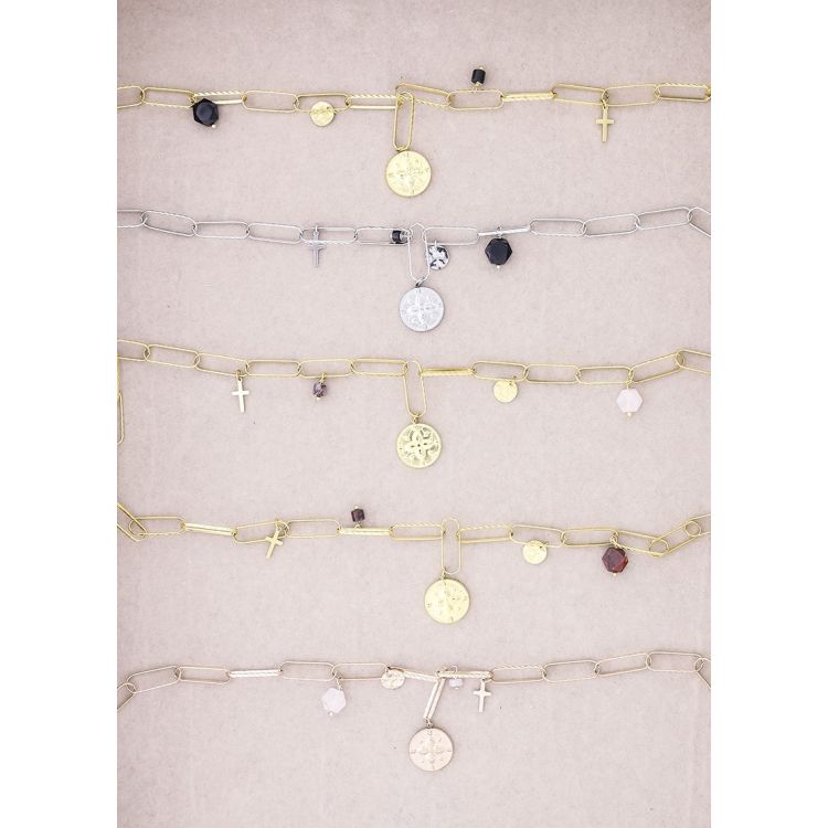 PENDANT STEEL SHORT NECKLACE 2