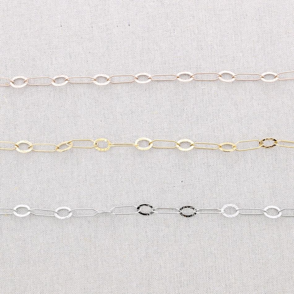 STEEL LINK SHORT NECKLACE