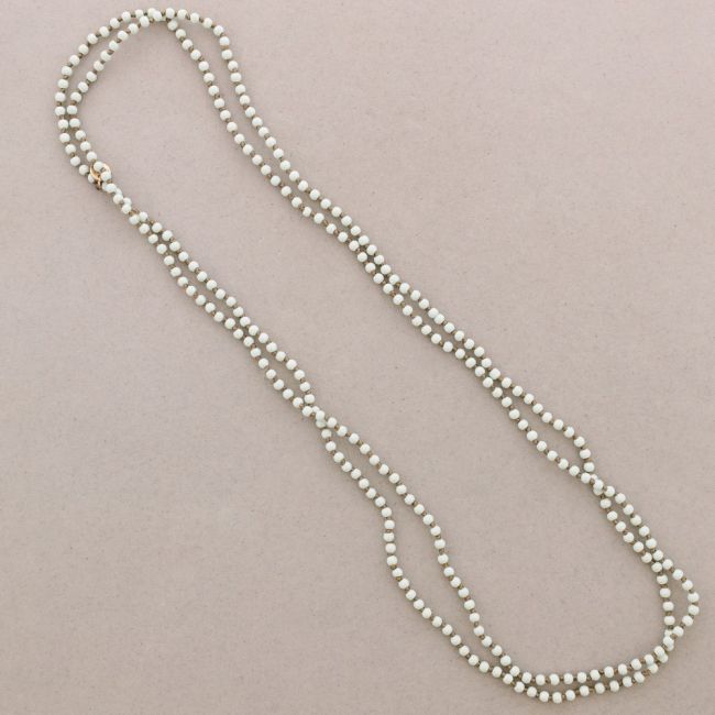 COLLAR LARGO BOLAS NUDOS 1.5M*4MM