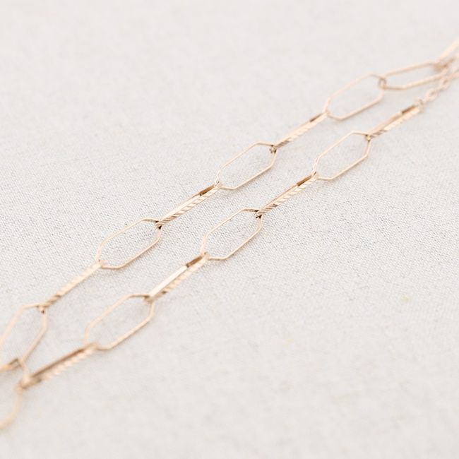 STEEL LINK SHORT NECKLACE