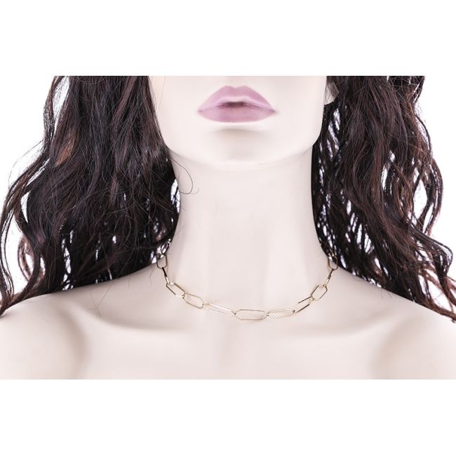 GARGANTILLA ACERO ESLABONES