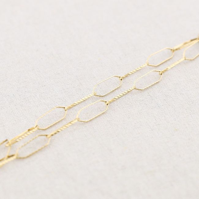 STEEL LINK SHORT NECKLACE