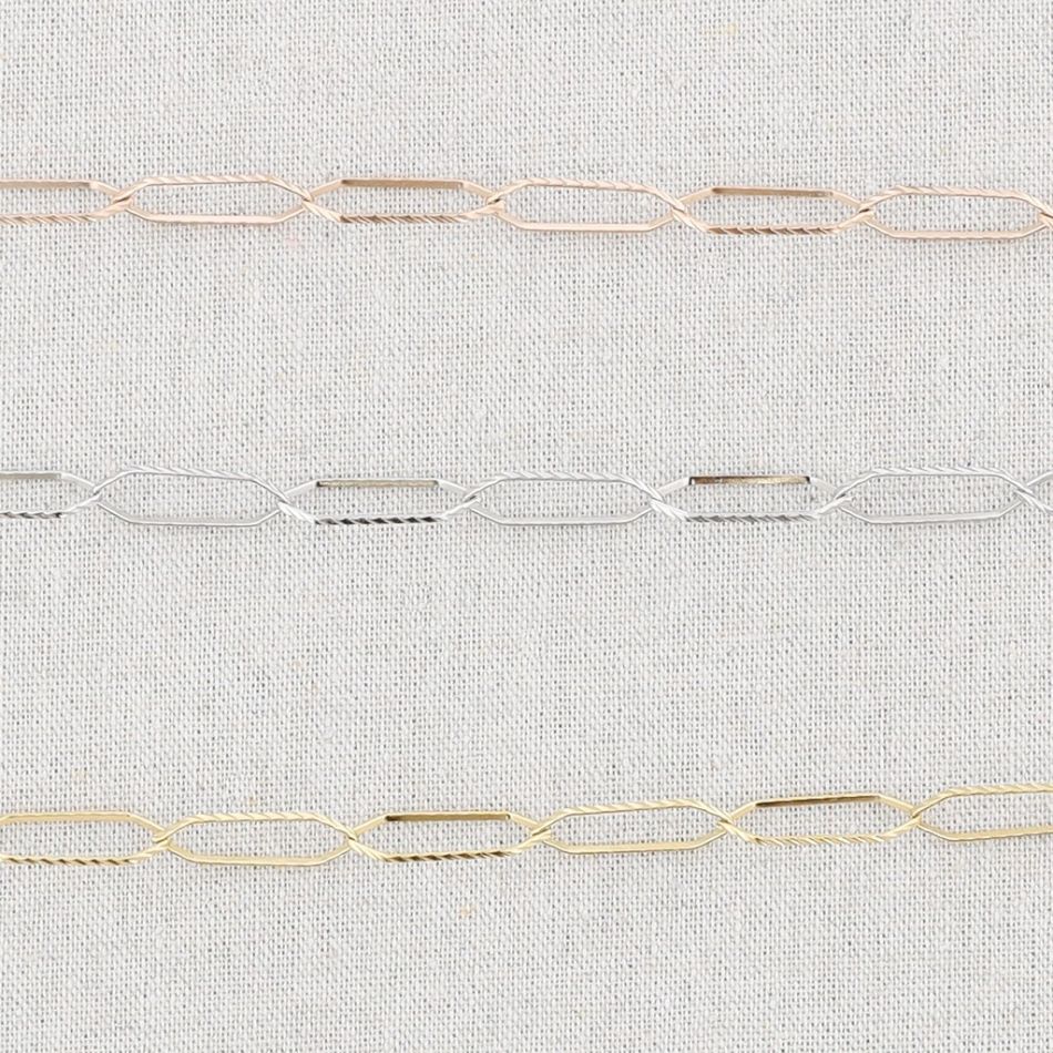 STEEL LINK SHORT NECKLACE