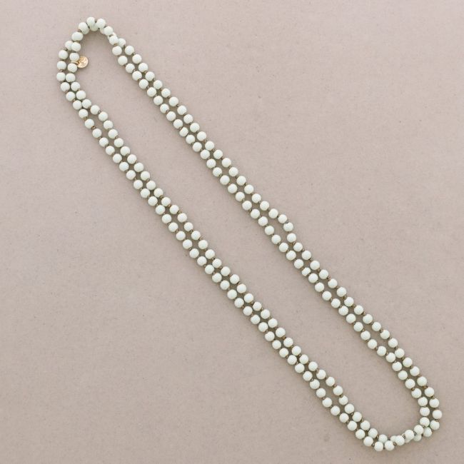 COLLAR LARGO BOLAS NUDOS 1.5M*6MM