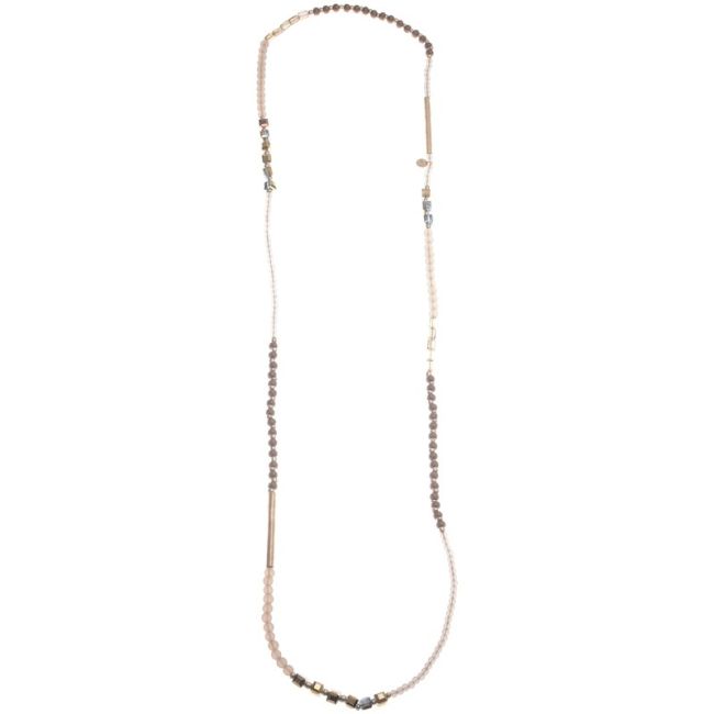 COLLAR LARGO BOLAS TUBOS METAL 1.2M