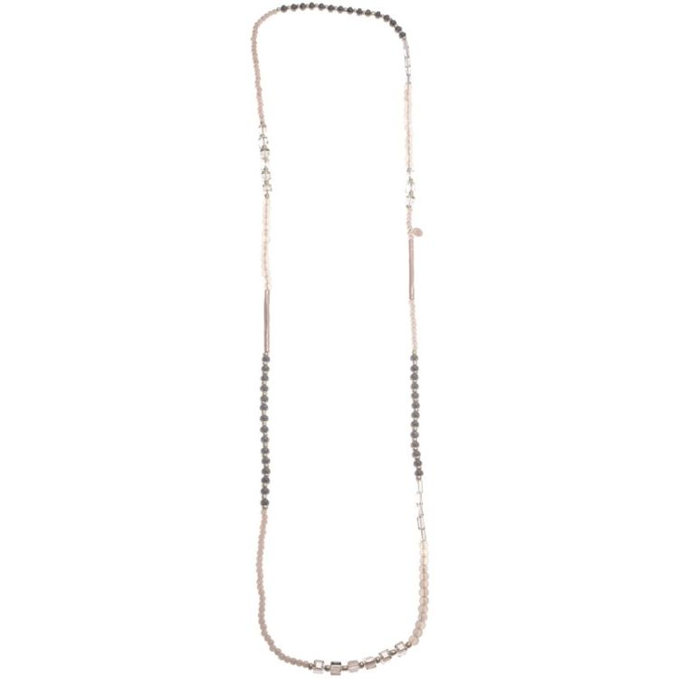 COLLAR LARGO BOLAS TUBOS METAL 1.2M 2