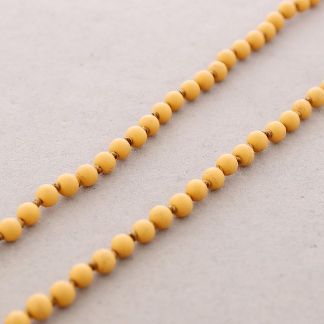 LONG NECKLACE BALLS KNOTS 1.5M*6MM