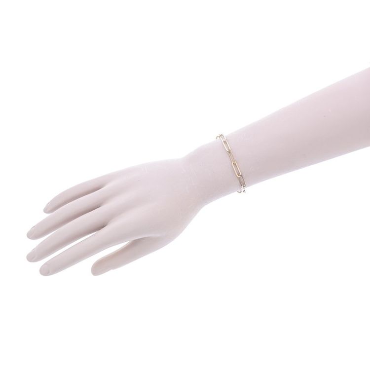 PULSERA ACERO CADENA RECTANGULAR 2