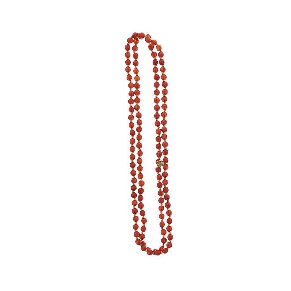 COLLAR LARGO PIEDRAS 1.2M*8MM