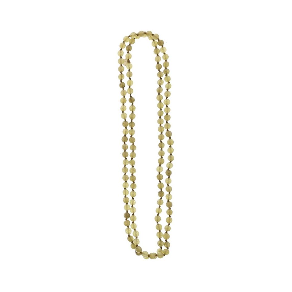 LONG STONE NECKLACE 1.2M*8MM