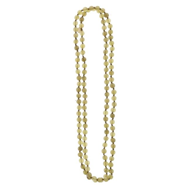 LONG STONE NECKLACE 1.2M*8MM