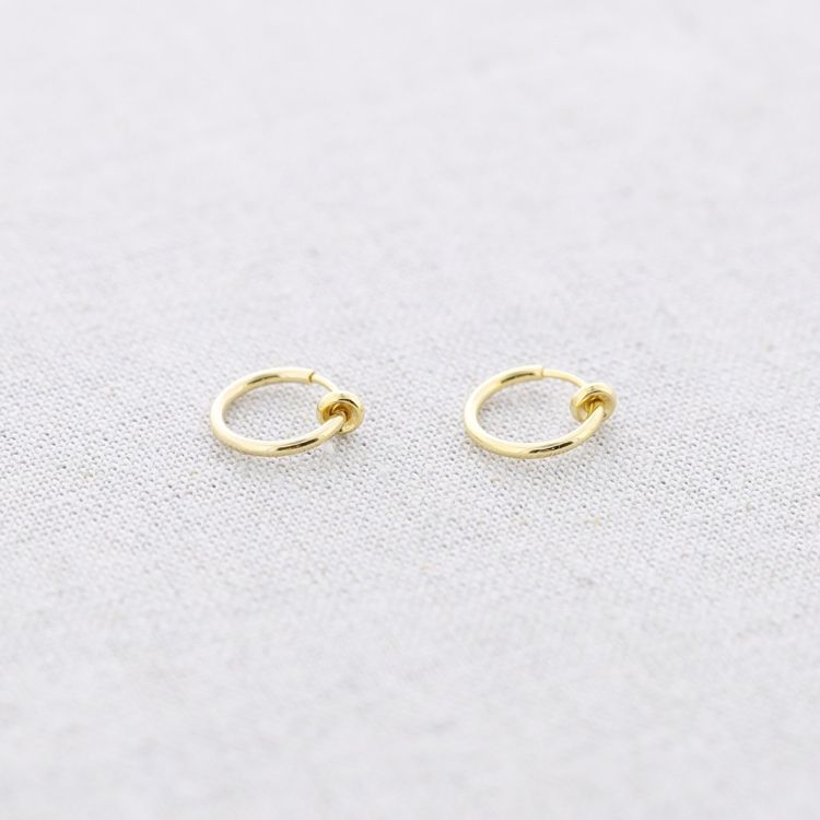 PENDIENTES ACERO EARCUFF ARO