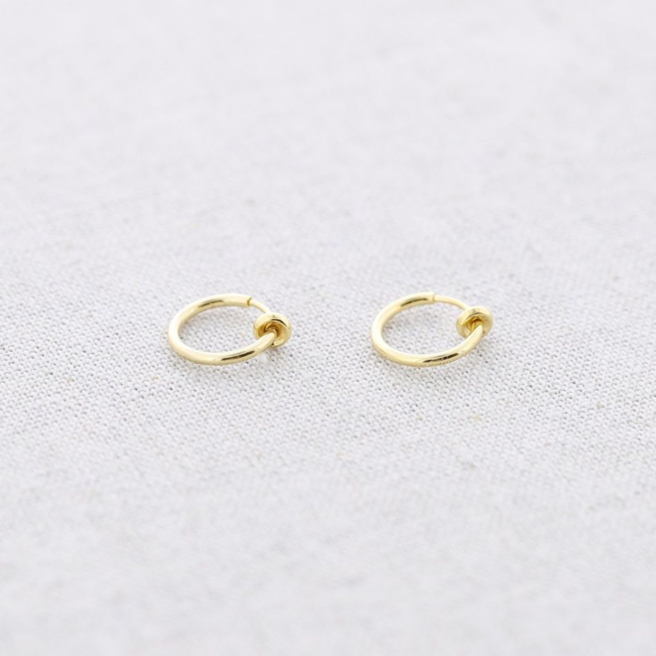 PENDIENTES ACERO EARCUFF ARO