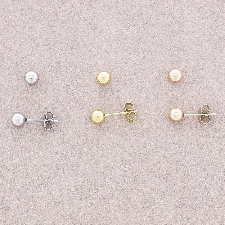 STEEL BALL EARRINGS 2