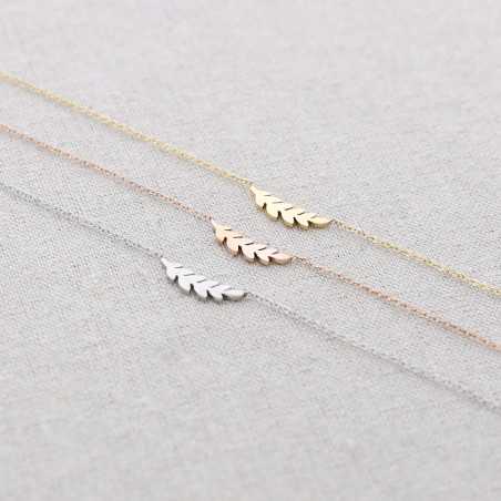 TRAMITE STEEL SHORT NECKLACE