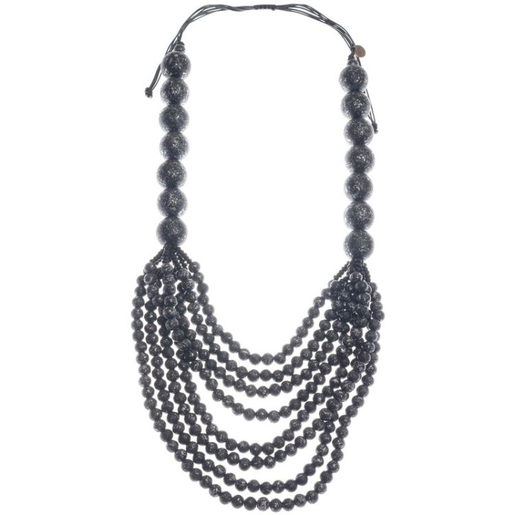 LONG WOODEN BALL NECKLACE 2