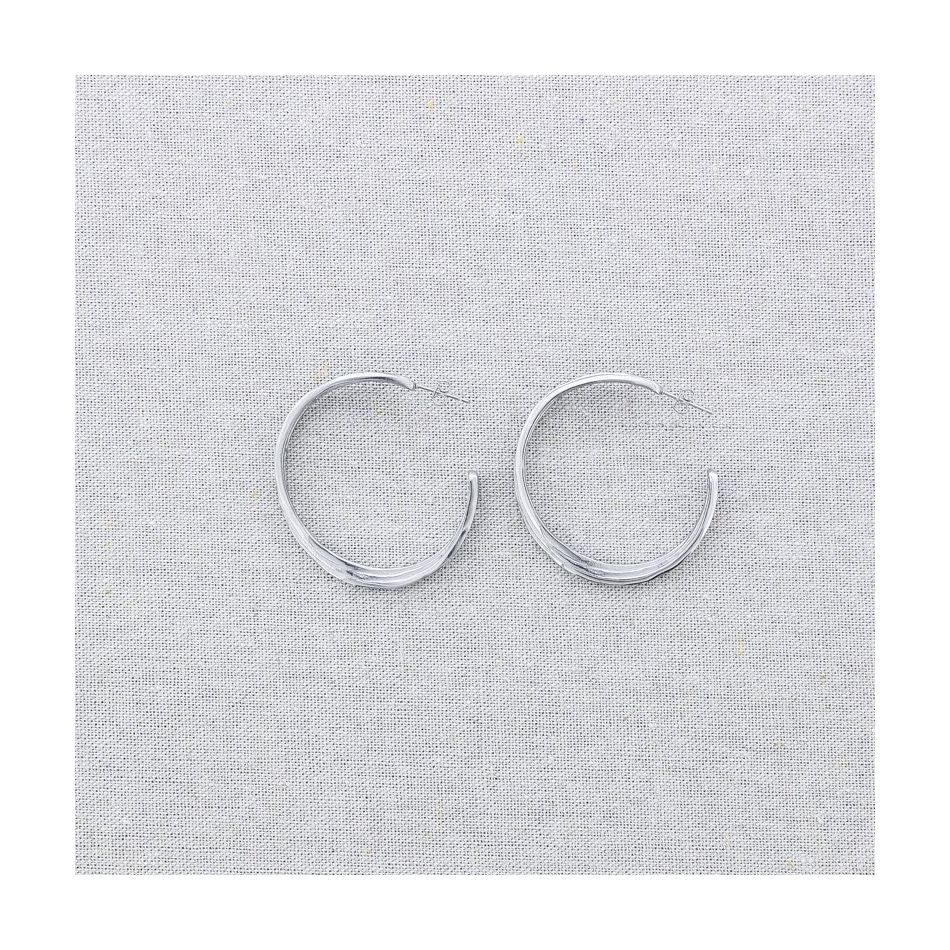 OPEN STEEL EARRINGS