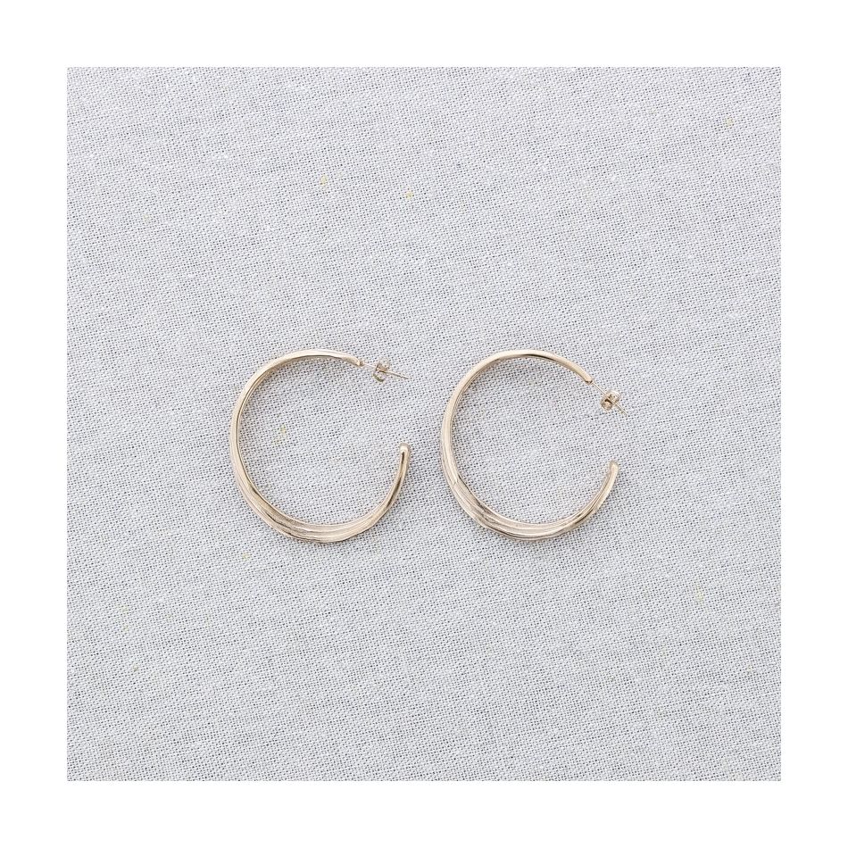 OPEN STEEL EARRINGS