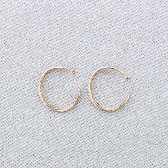 OPEN STEEL EARRINGS