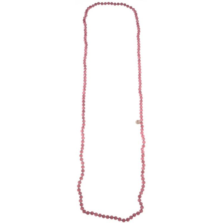 COLLAR LARGO CRISTAL FACETADO 1.2M*6MM