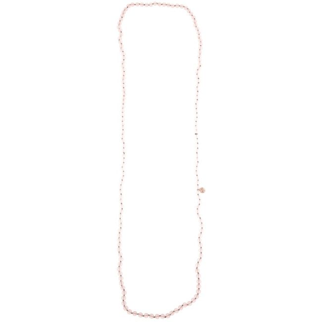 LONG FACETED CRYSTAL NECKLACE 1.2M*6MM