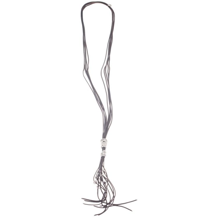 COLLAR LARGO COLGANTES METALES