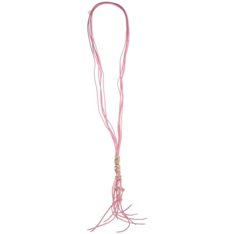 LONG METAL PENDANT NECKLACE 2