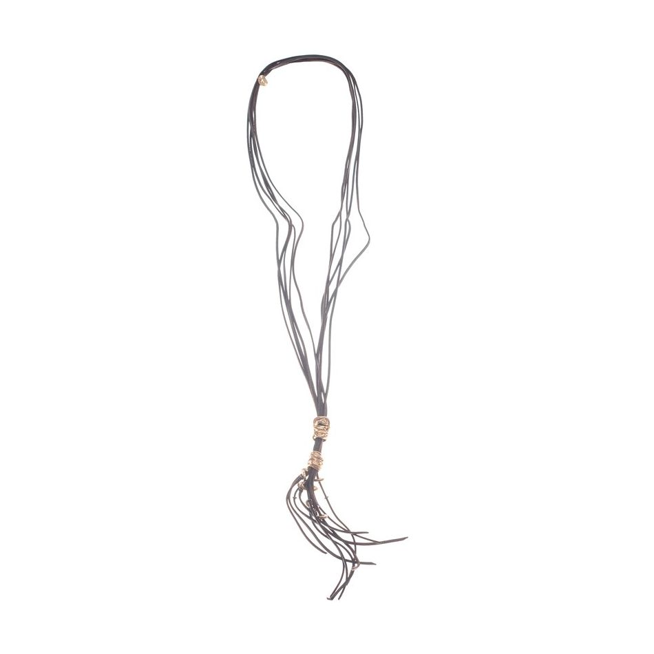 COLLAR LARGO COLGANTES METALES