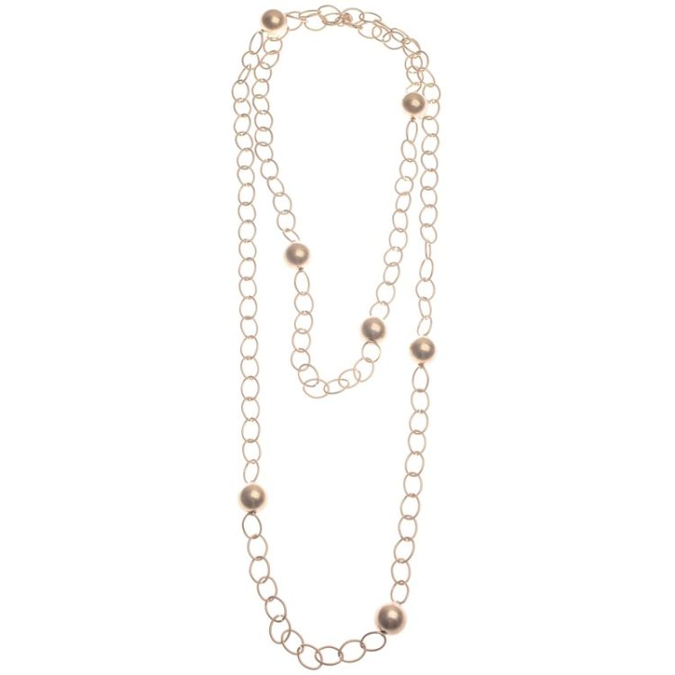 COLLAR LARGO CADENA BOLAS 2