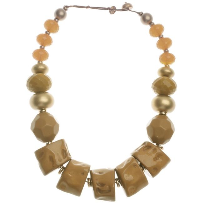GARGANTILLA CUENTAS RESINA