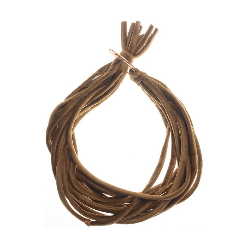 VELVET STRAP SHORT NECKLACE