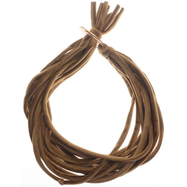 VELVET STRAP SHORT NECKLACE