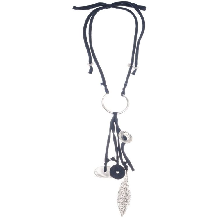 COLLAR LARGO COLGANTE VARIOS METAL