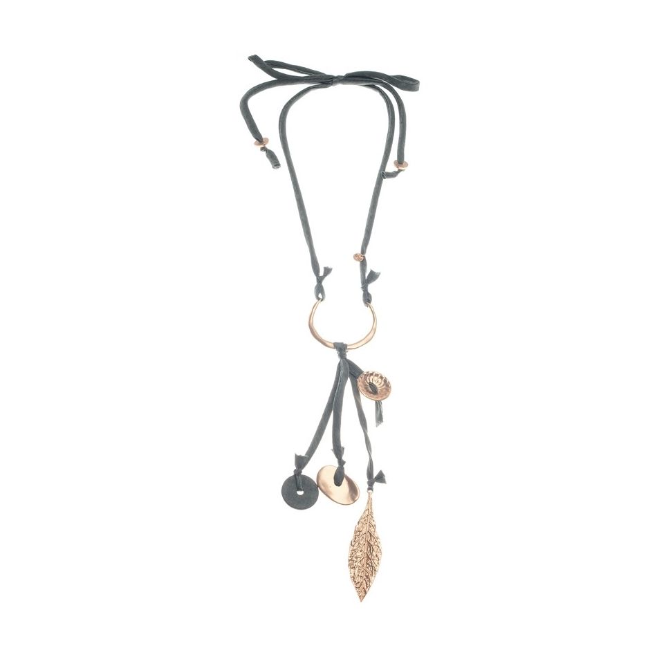 COLLAR LARGO COLGANTE VARIOS METAL