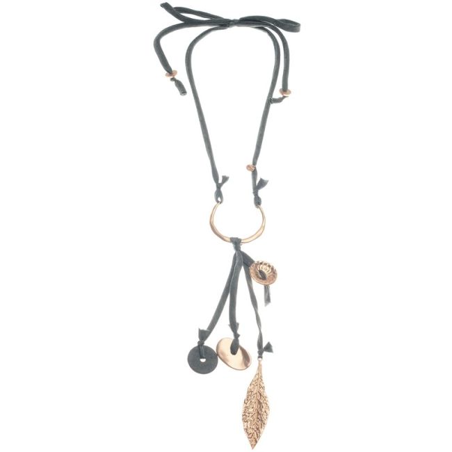 COLLAR LARGO COLGANTE VARIOS METAL