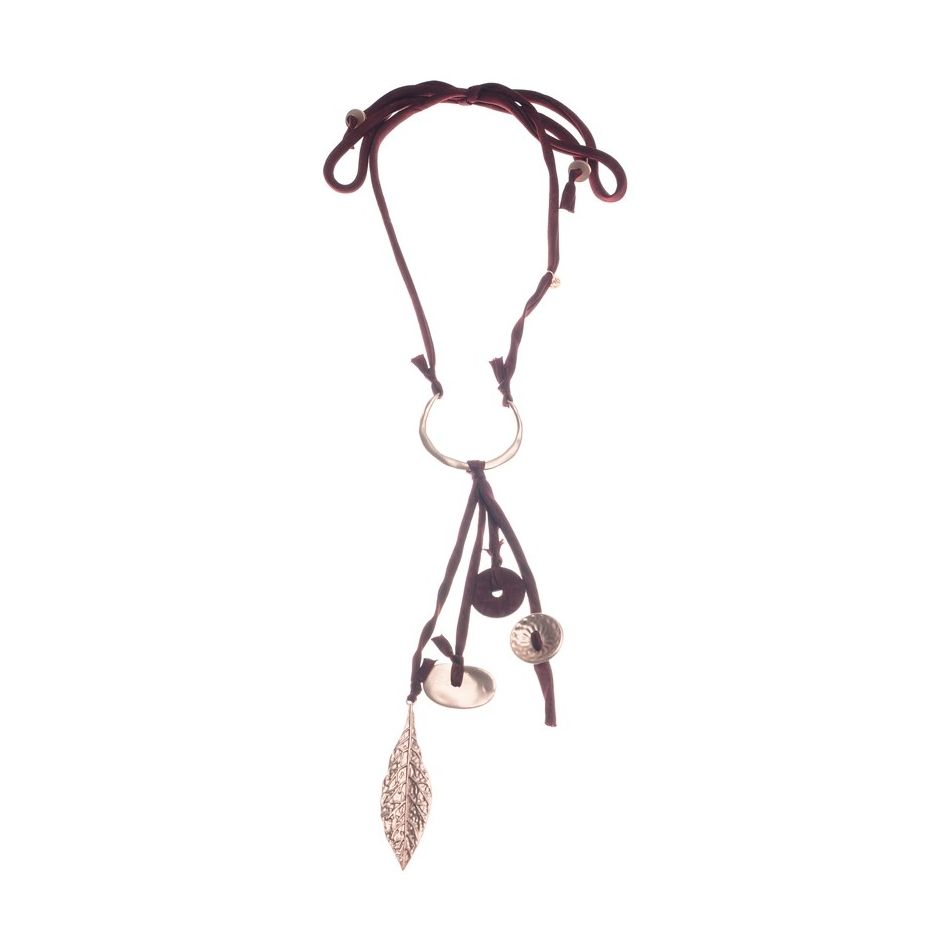 COLLAR LARGO COLGANTE VARIOS METAL