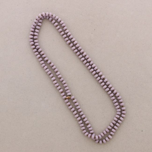 COLLAR LARGO CUENTAS NUDOS 1.2M*8MM
