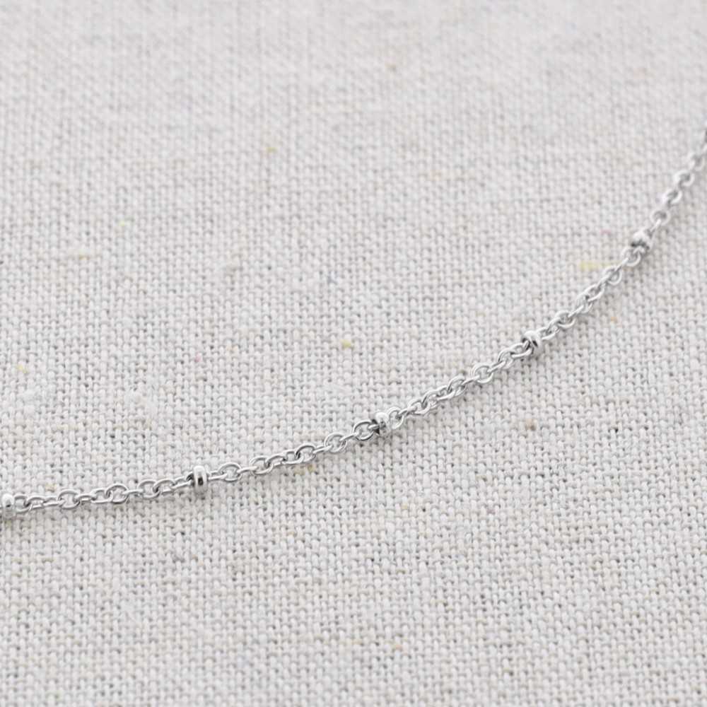 STEEL BALLS CHAIN SHORT NECKLACE