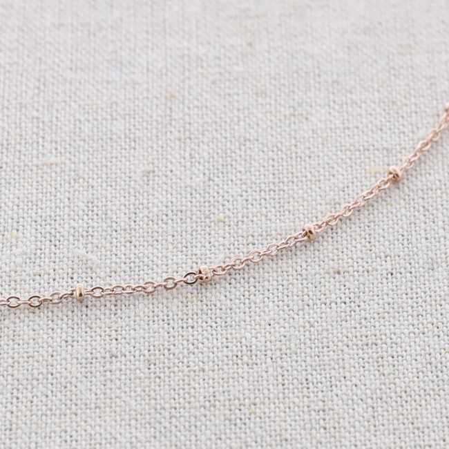 STEEL BALLS CHAIN SHORT NECKLACE