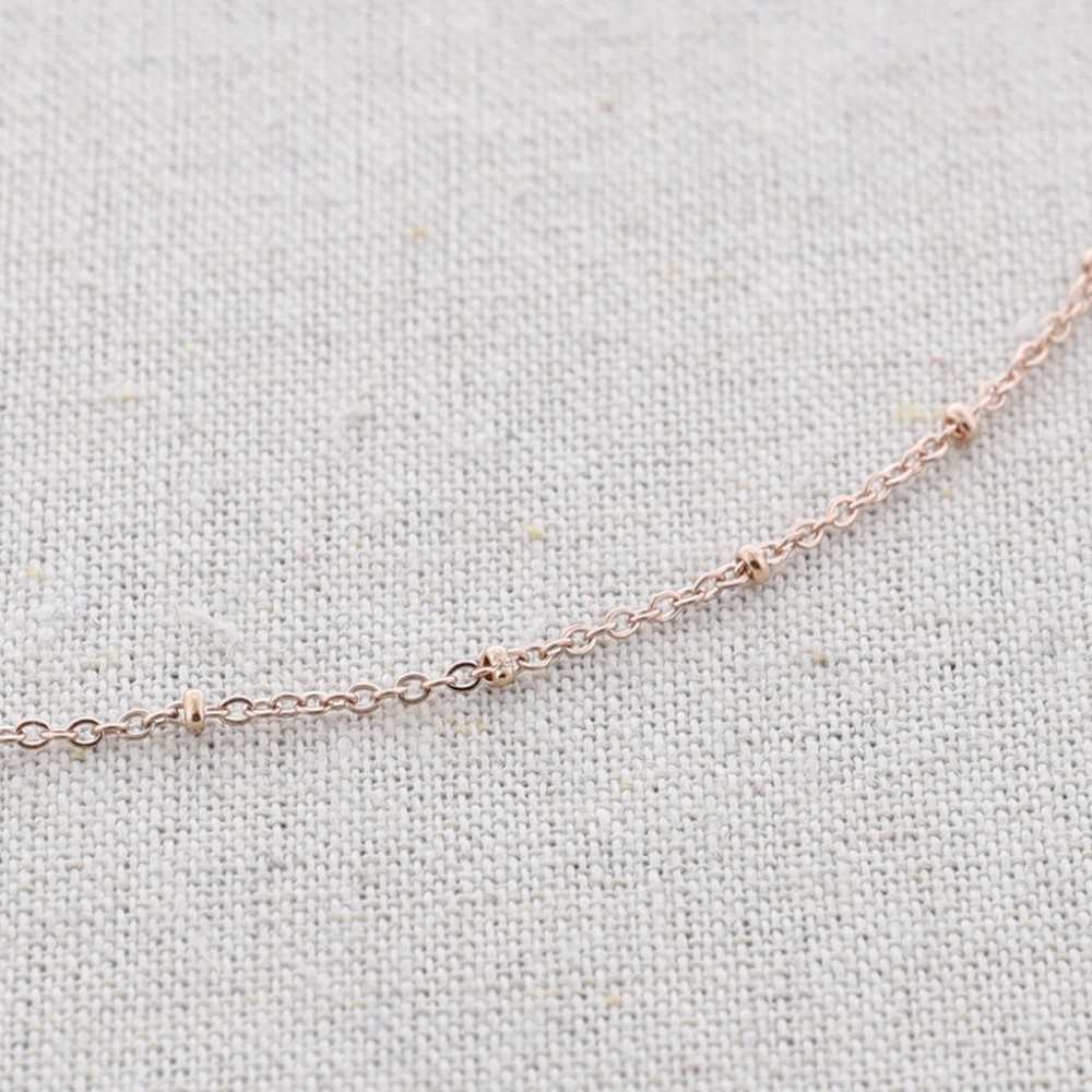 STEEL BALLS CHAIN SHORT NECKLACE
