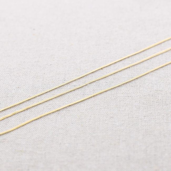 STEEL TRIPLE CHAIN SHORT NECKLACE
