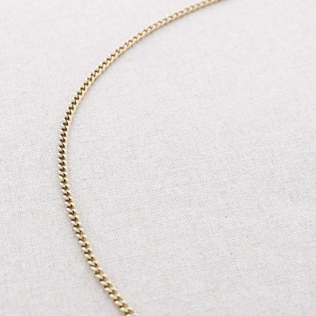 STEEL SHORT NECKLACE WITH ENAMEL LINKS