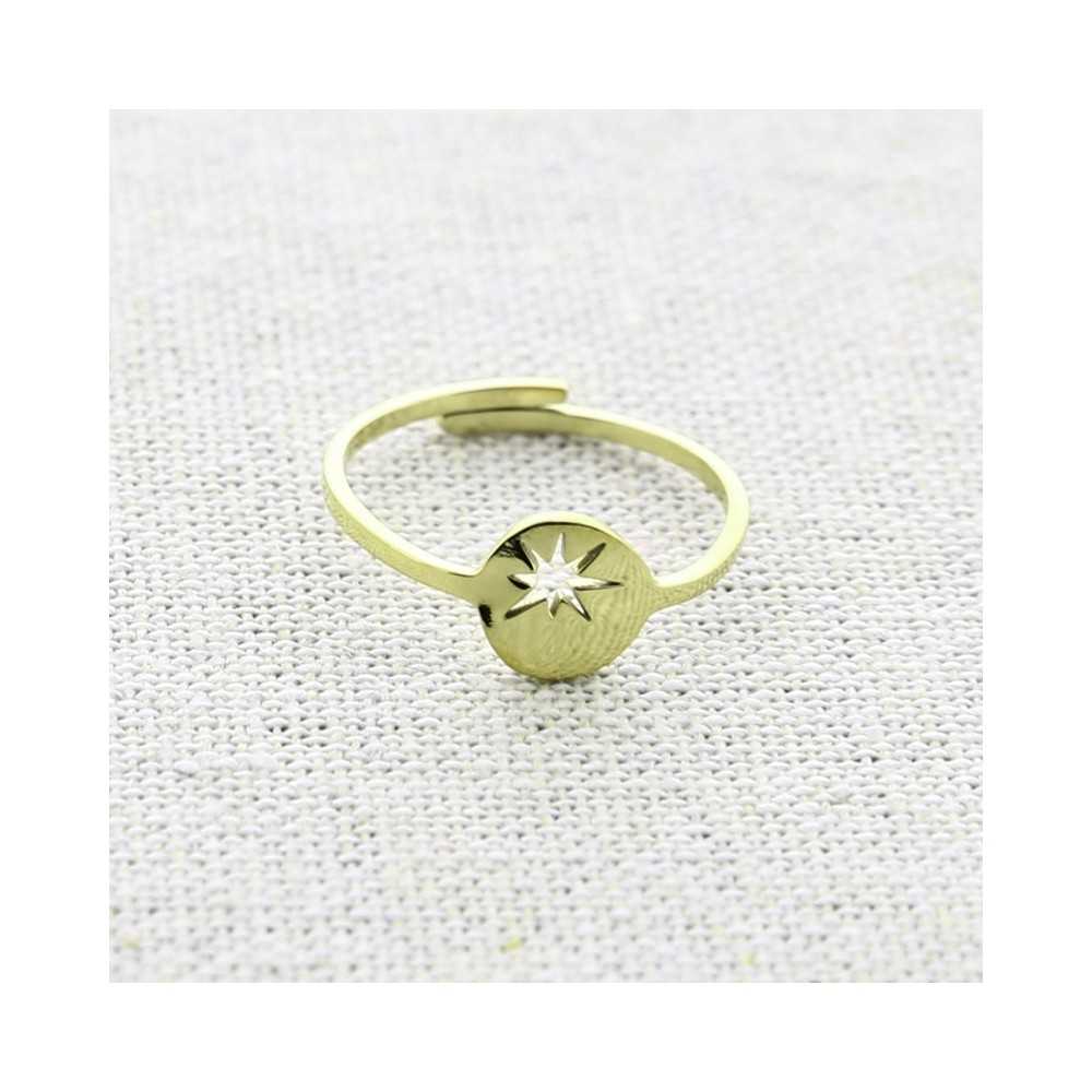 LITTLE STAR STEEL RING