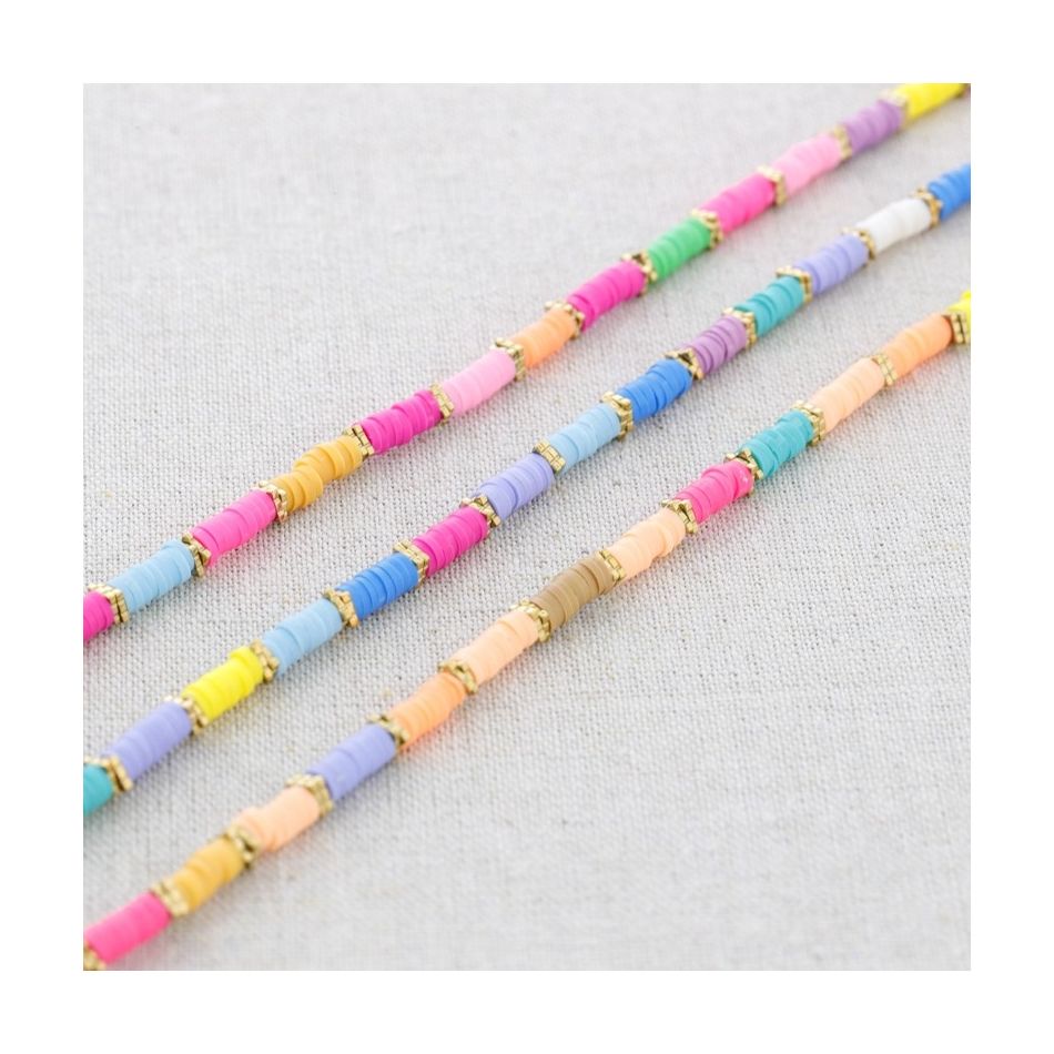 COLORINES FIMO STEEL SHORT NECKLACE