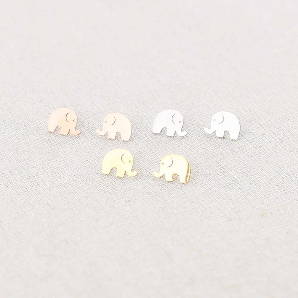 ELEPHANT STEEL EARRINGS