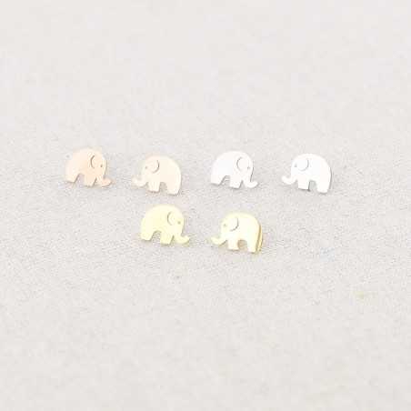 ELEPHANT STEEL EARRINGS