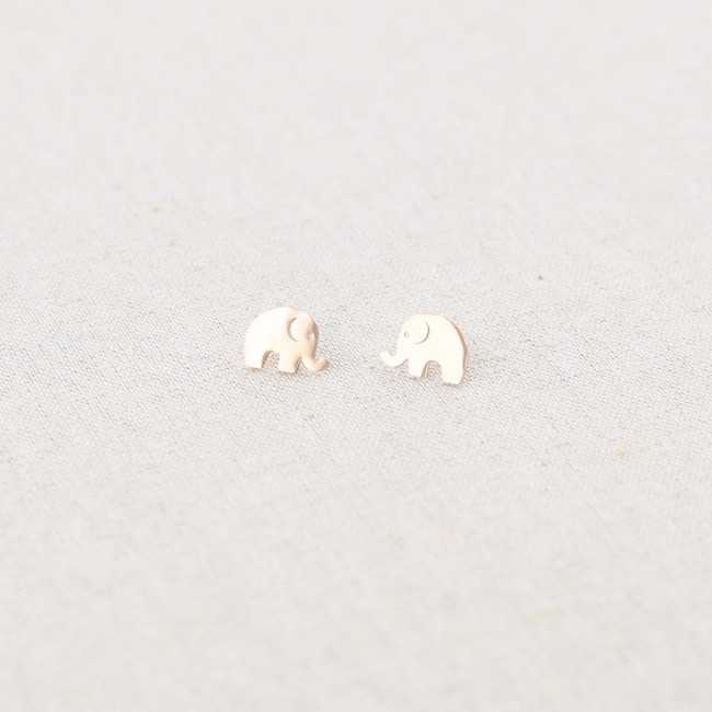 ELEPHANT STEEL EARRINGS