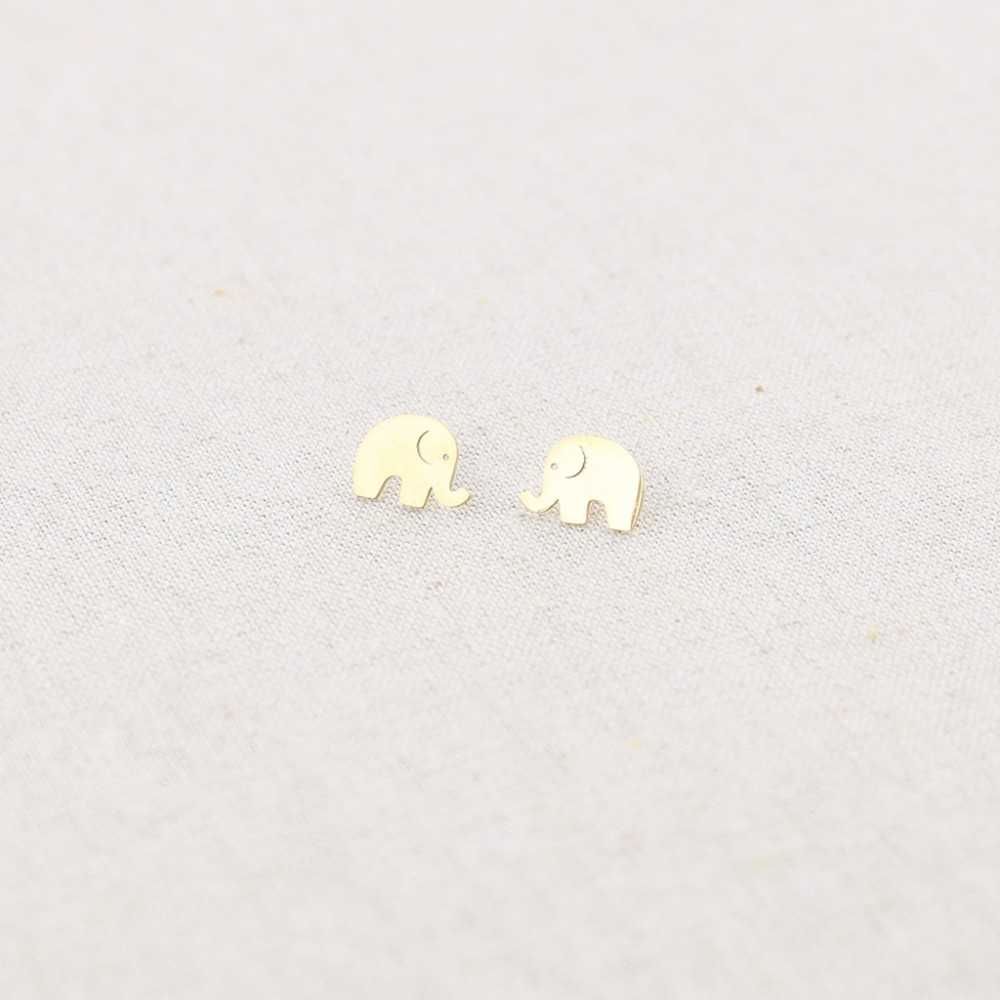 ELEPHANT STEEL EARRINGS