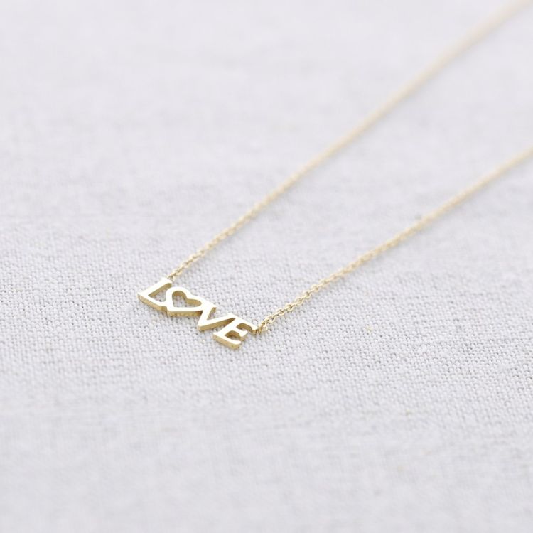 GARGANTILLA ACERO COLGANTE LOVE 2