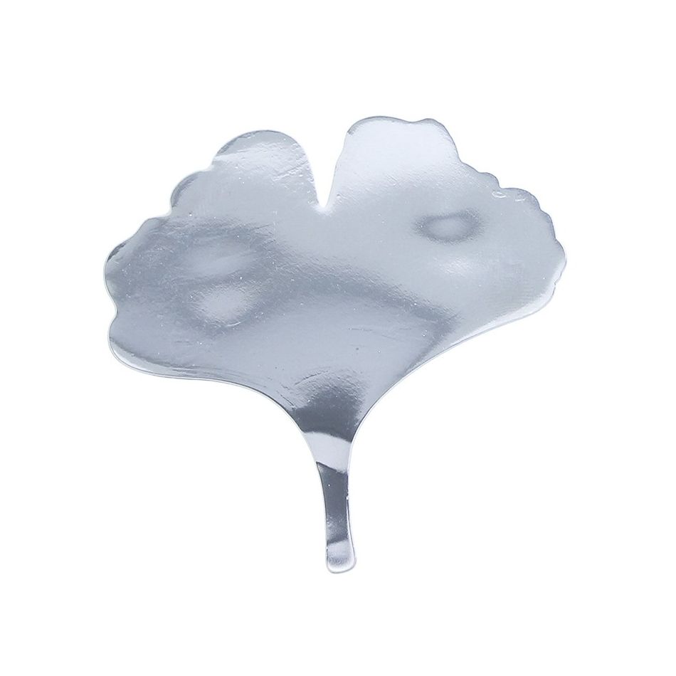 BROCHE HOJA GINKGO METAL
